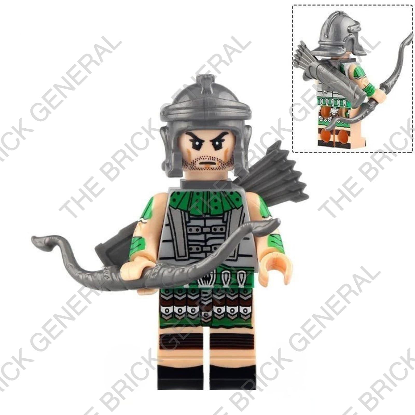 Roman Legion Army Archer Set building brick minifigures thumbnail 2