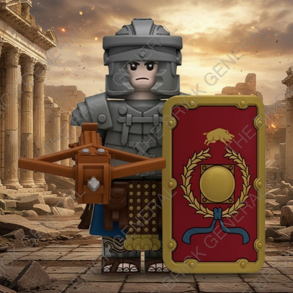 Custom Roman Crossbowman building brick minifigure