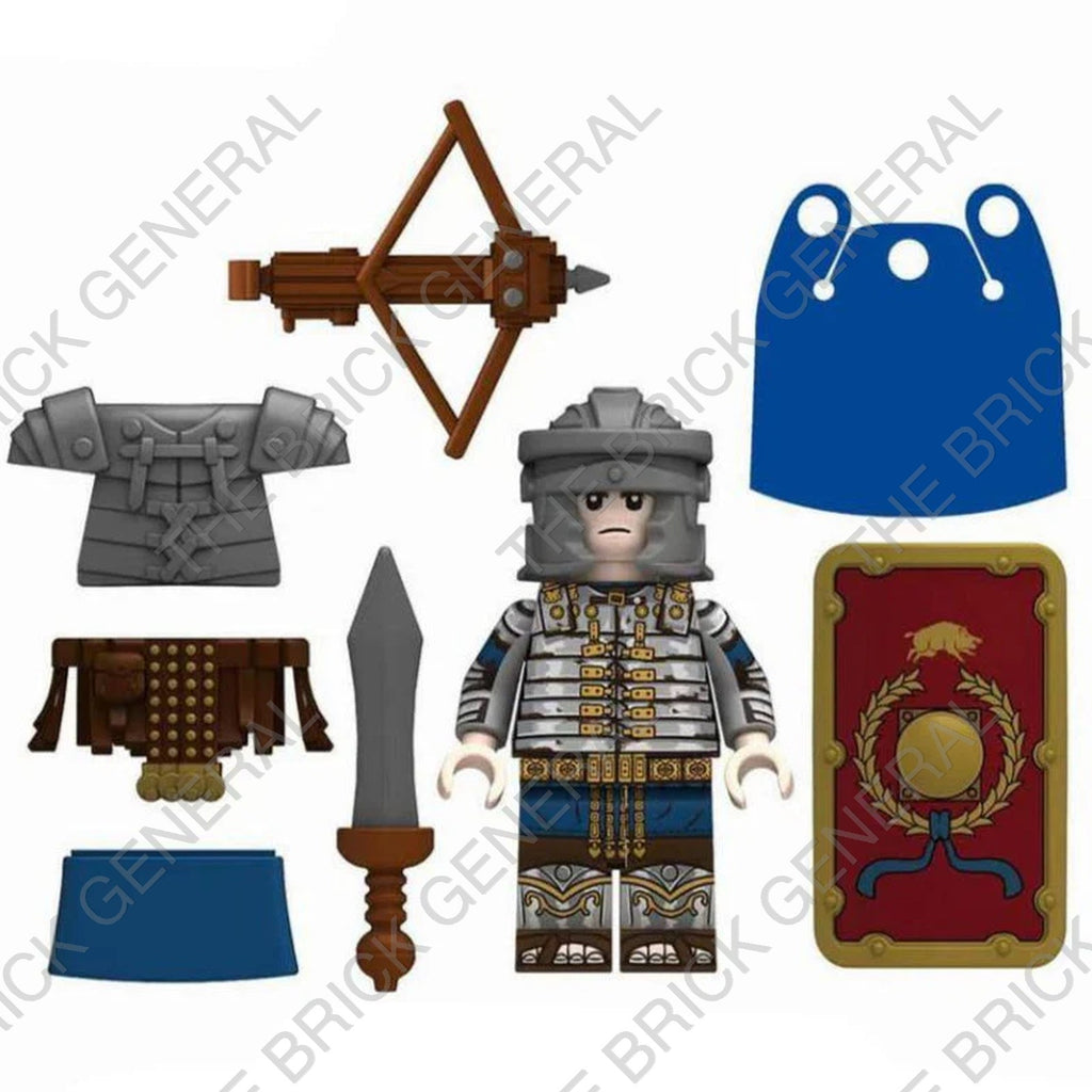 Custom Roman Crossbowman building brick minifigure