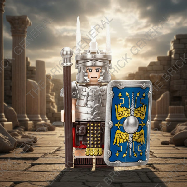 Custom Tesserarius Roman Soldier building brick minifigure