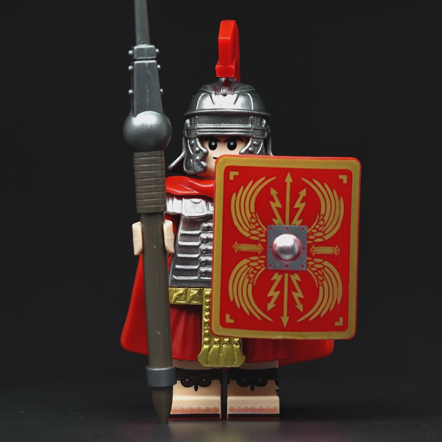 Roman Heavy Infantry Set - Red Cape and Shield - Video 1.MP4