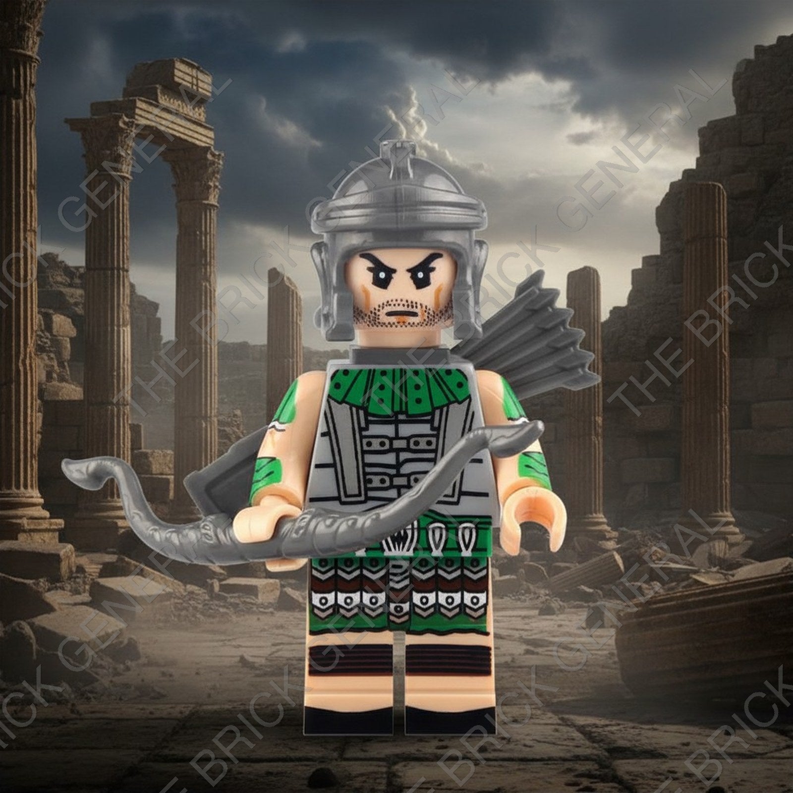 Roman Legion Army Archer building brick minifigure